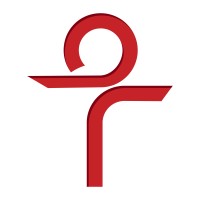 Red abstract logo design